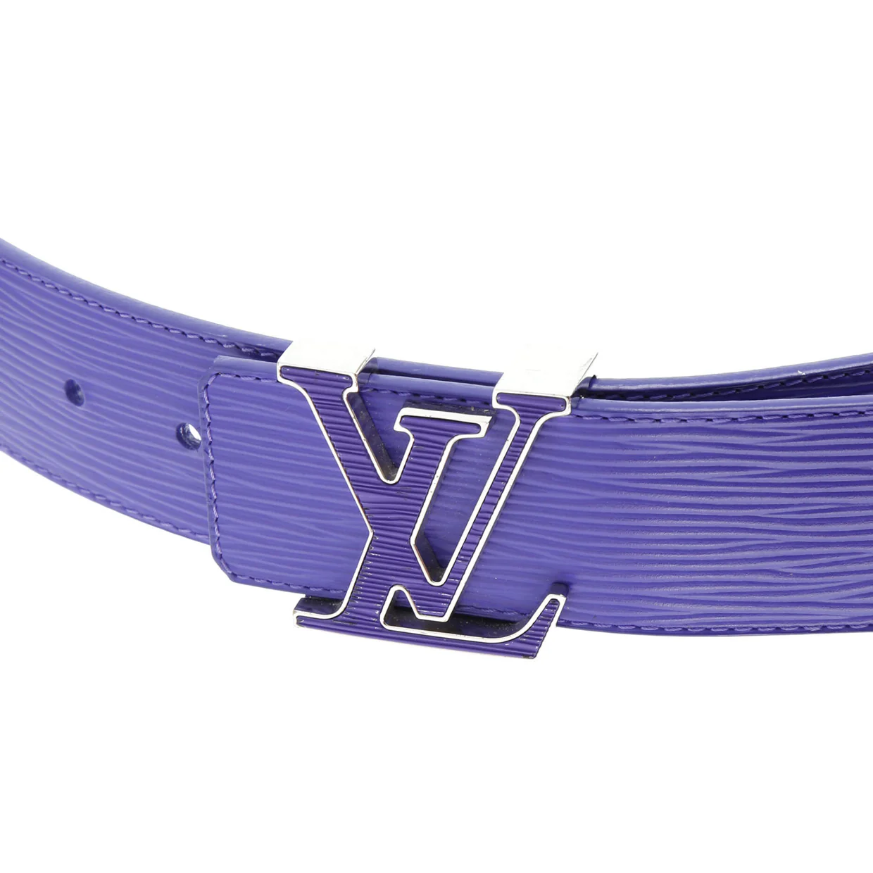 LV Initiales Belt Epi Leather Wide - Deep Luxury