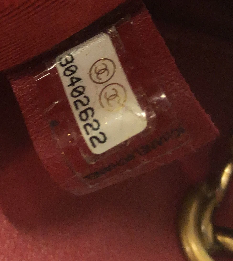 Once Upon a Time Chain CC Accordion Tote Quilted Calfskin Small - Deep Luxury