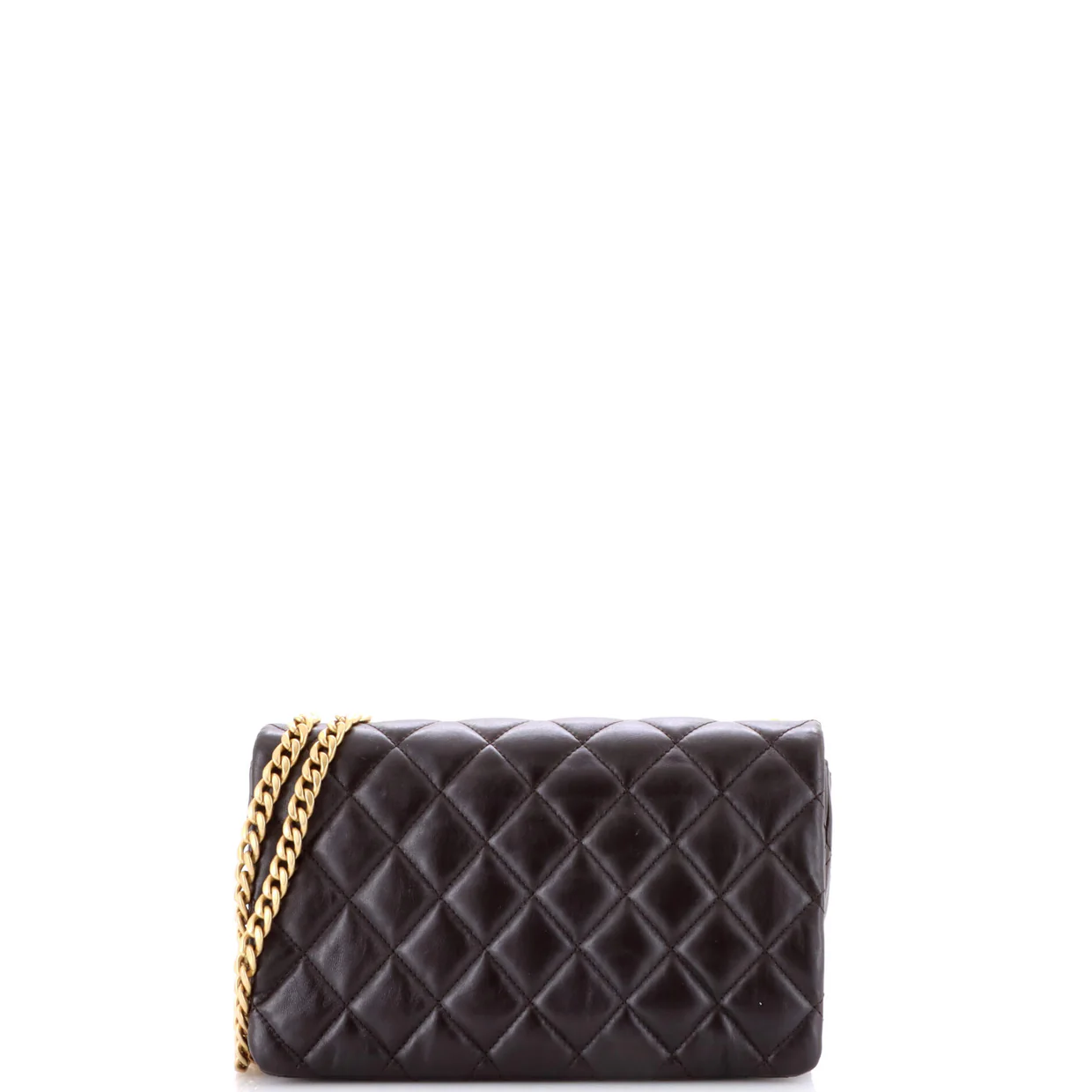 All Slide Long Flap Bag Quilted Lambskin Medium - Deep Luxury