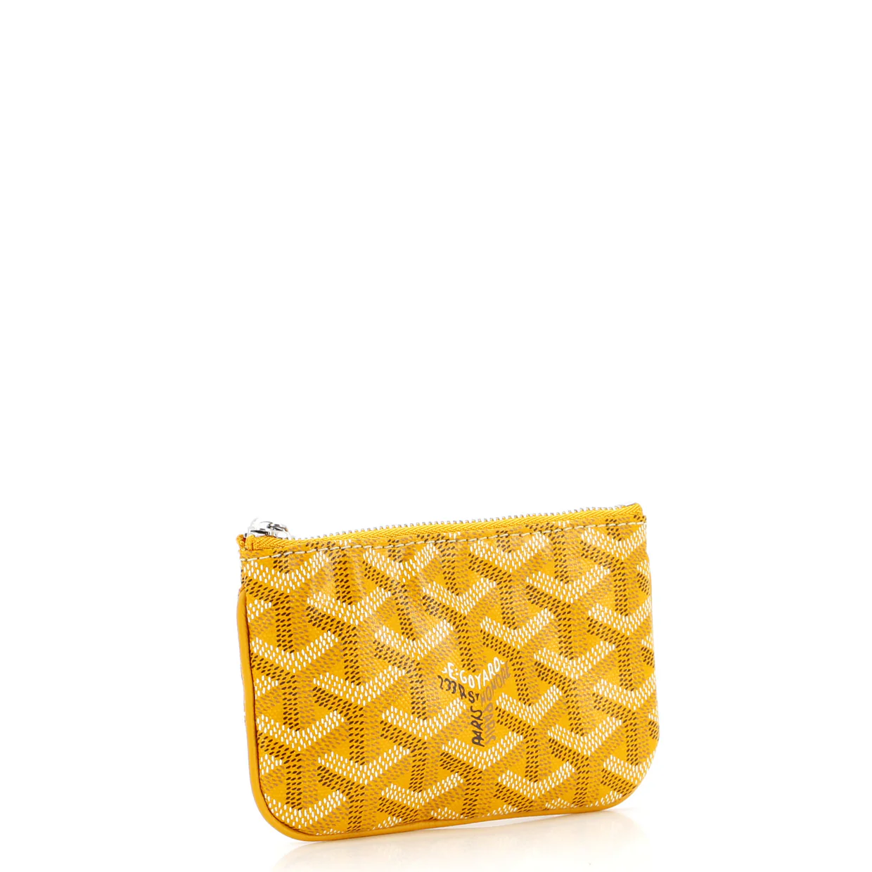 Senat Zip Pouch Coated Canvas Mini - Deep Luxury
