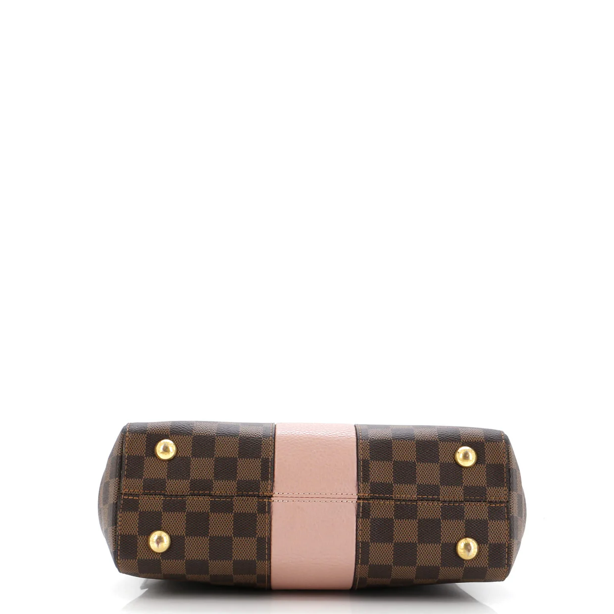 Bond Street Handbag Damier with Leather MM - Deep Luxury