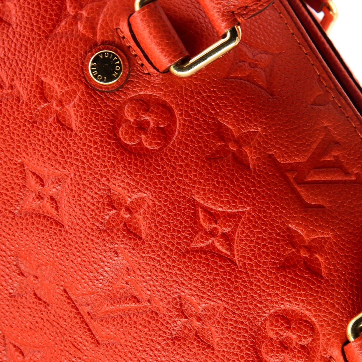 Speedy Bandouliere Bag Monogram Empreinte Leather 25 - Deep Luxury