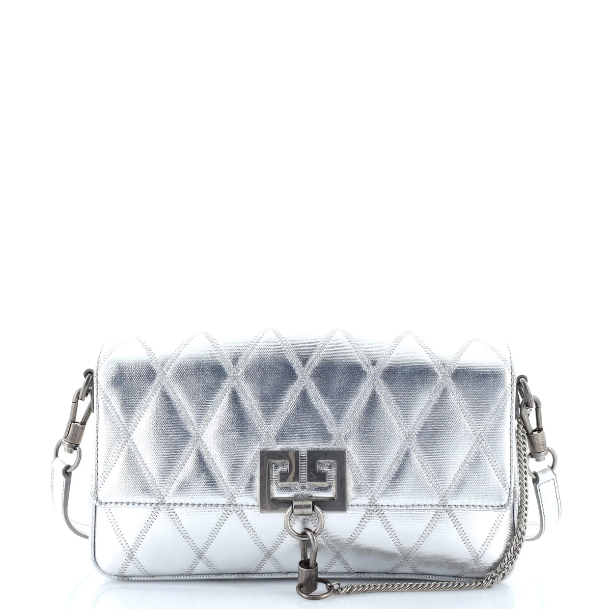 Charm Shoulder Bag Quilted Leather Medium - Deep Luxury