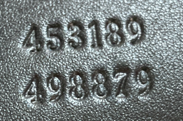 Padlock Saddle Shoulder Bag GG Coated Canvas and Leather Medium - Deep Luxury