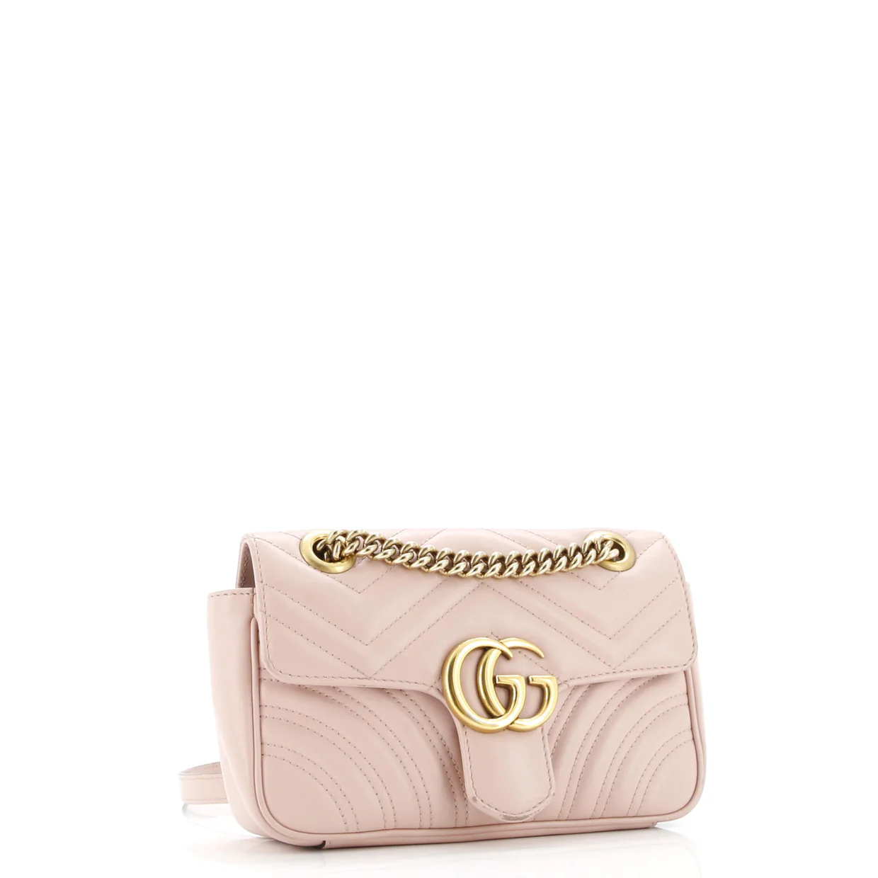 GG Marmont Flap Bag Matelasse Leather Small - Deep Luxury