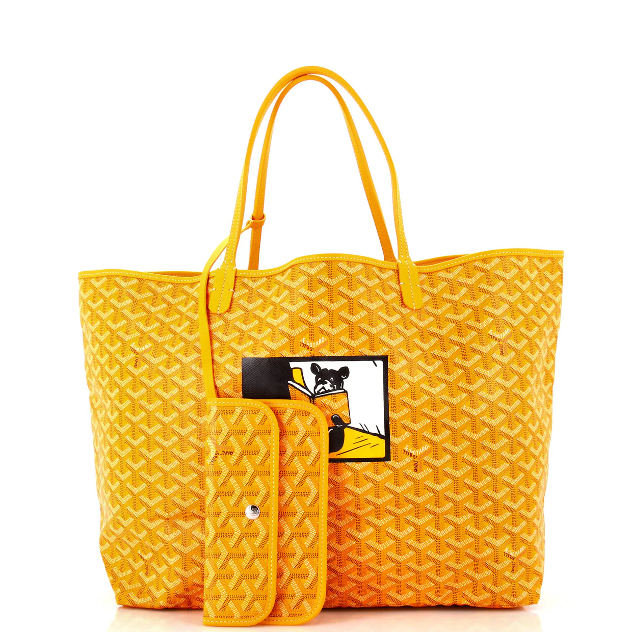 Saint Louis Tote Printed Coated Canvas GM - Deep Luxury