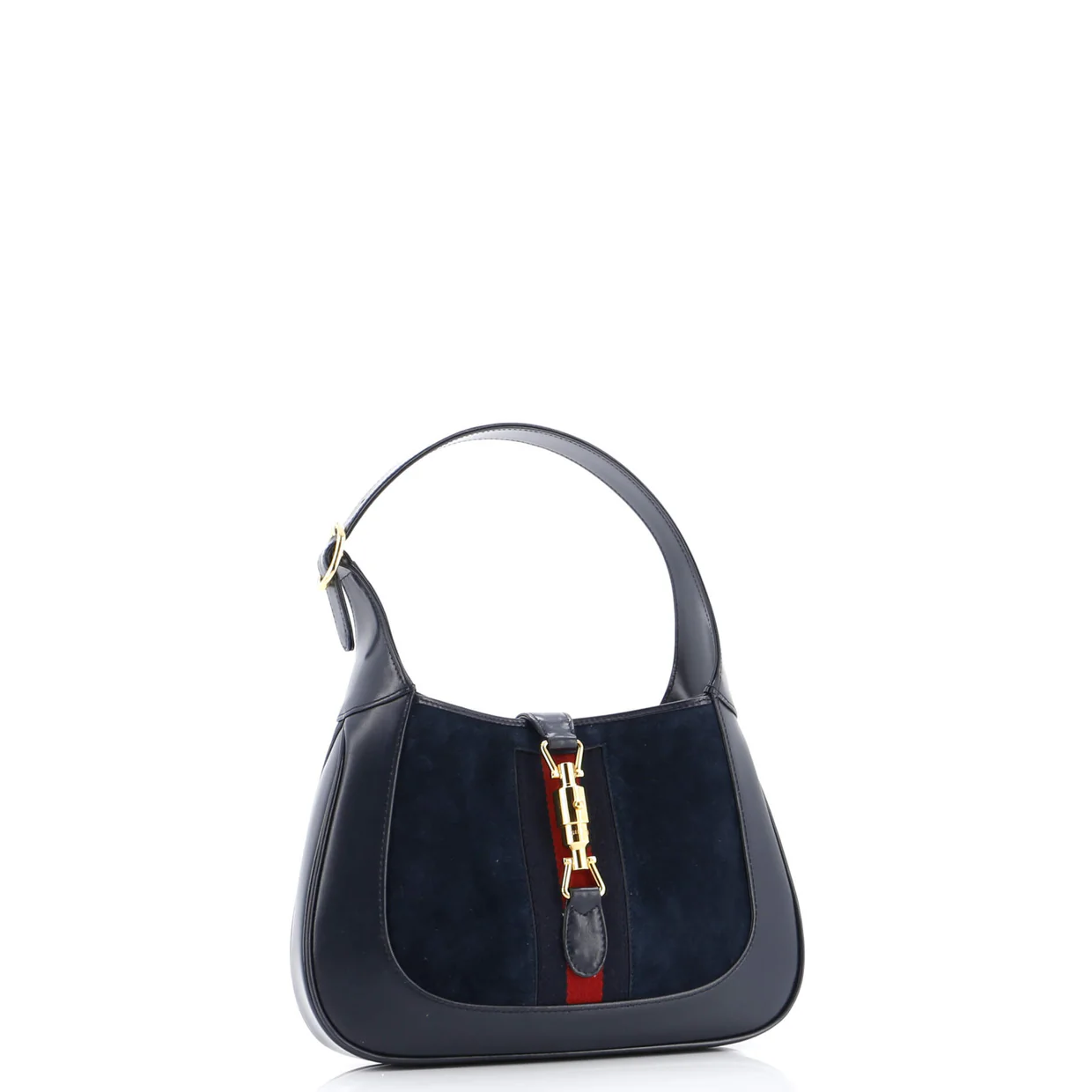 Jackie 1961 Hobo Suede with Leather Small - Deep Luxury