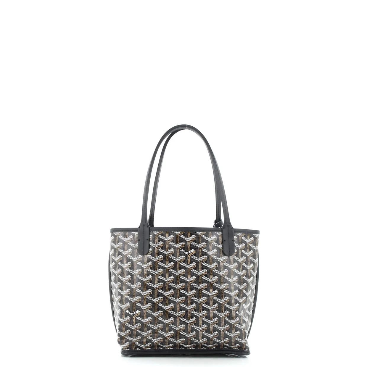 Anjou Reversible Tote Coated Canvas Mini - Deep Luxury