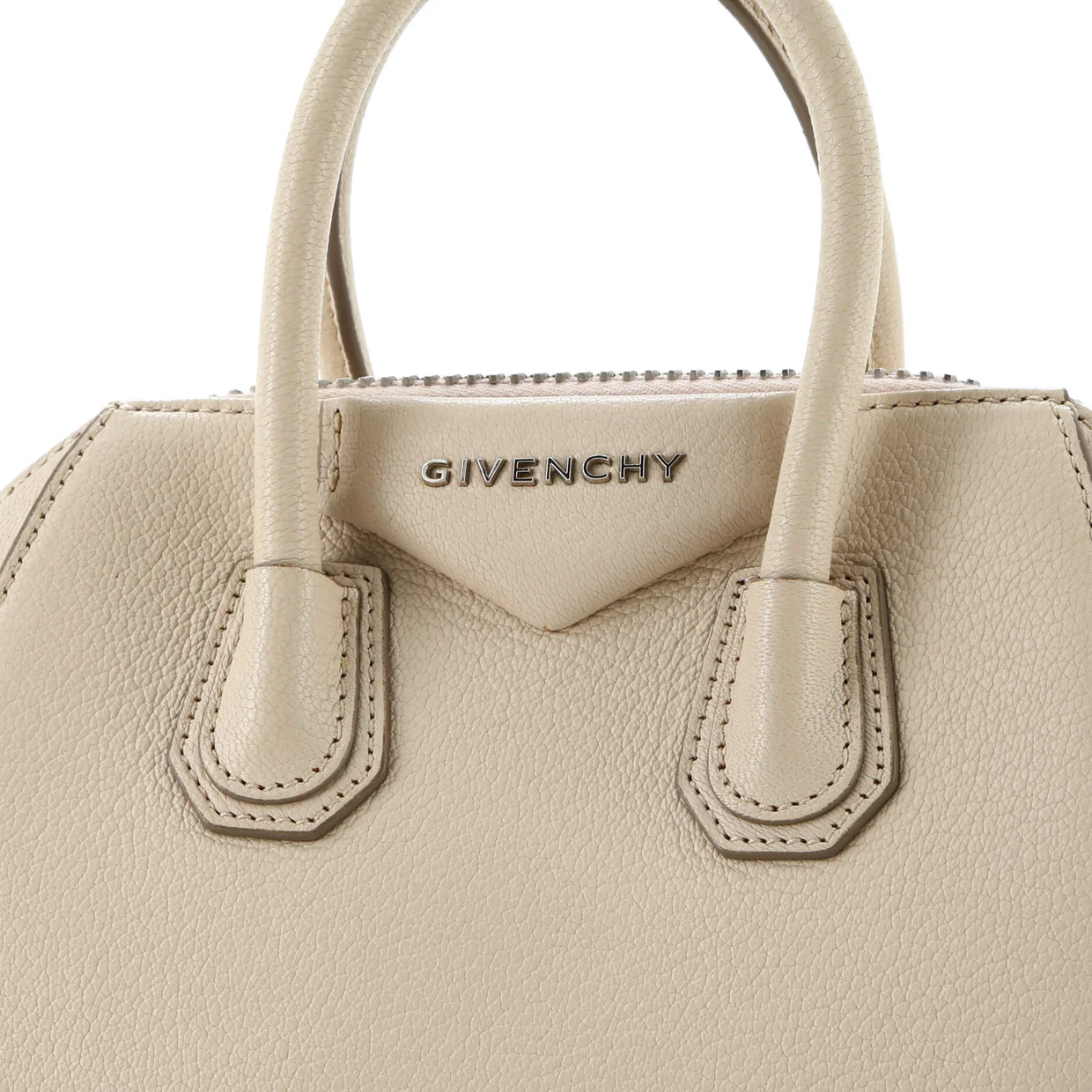 Antigona Bag Leather Mini - Deep Luxury