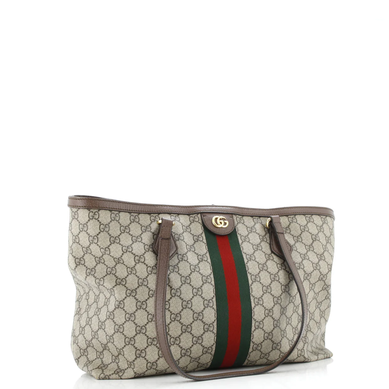 Ophidia Shopping Tote GG Coated Canvas Medium - Deep Luxury