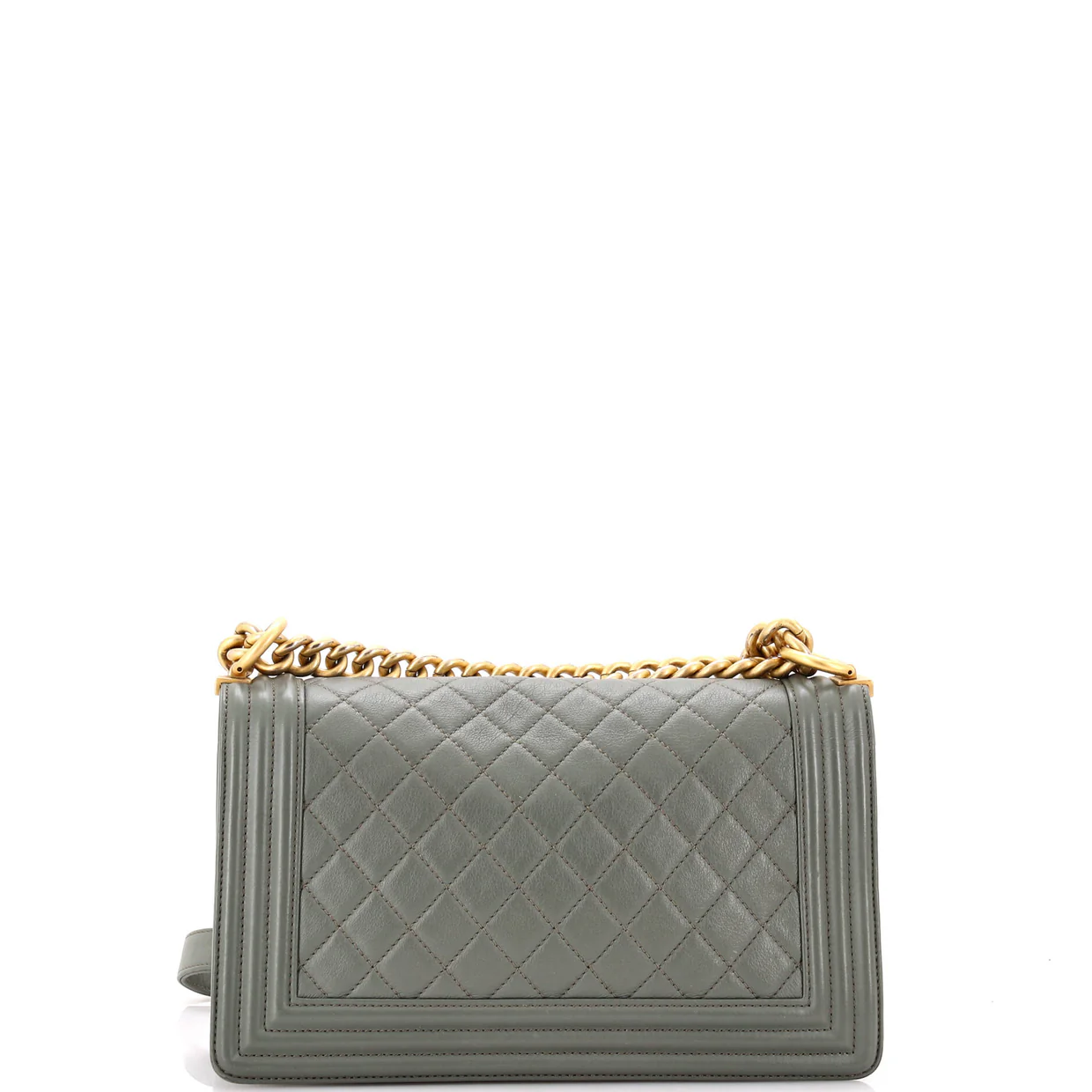 Boy Flap Bag Quilted Lambskin Old Medium - Deep Luxury