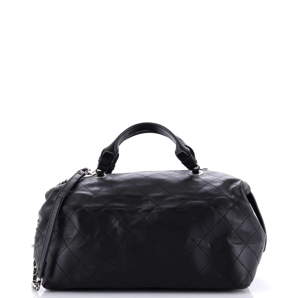 Doctor Bowling Bag Quilted Calfskin Medium - Deep Luxury