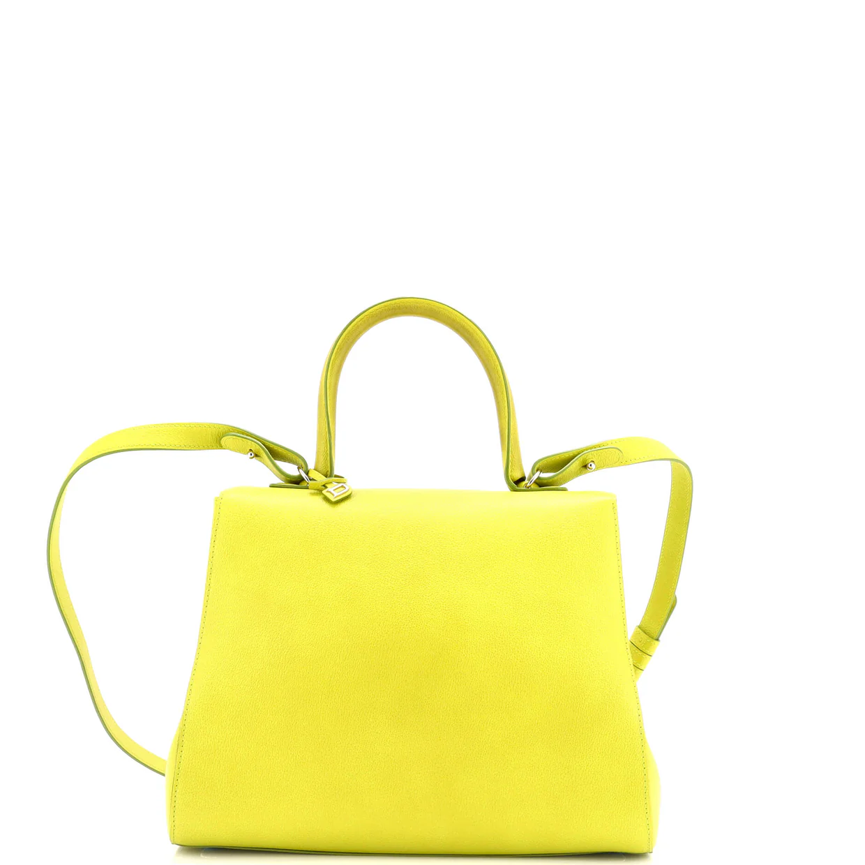 Brillant Top Handle Bag Leather MM - Deep Luxury