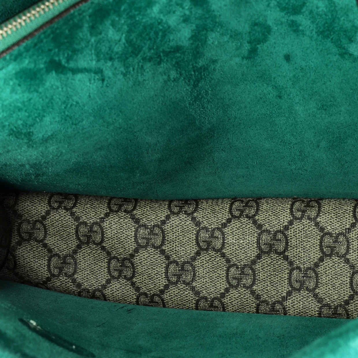 Dionysus Bag Embroidered GG Coated Canvas Medium - Deep Luxury