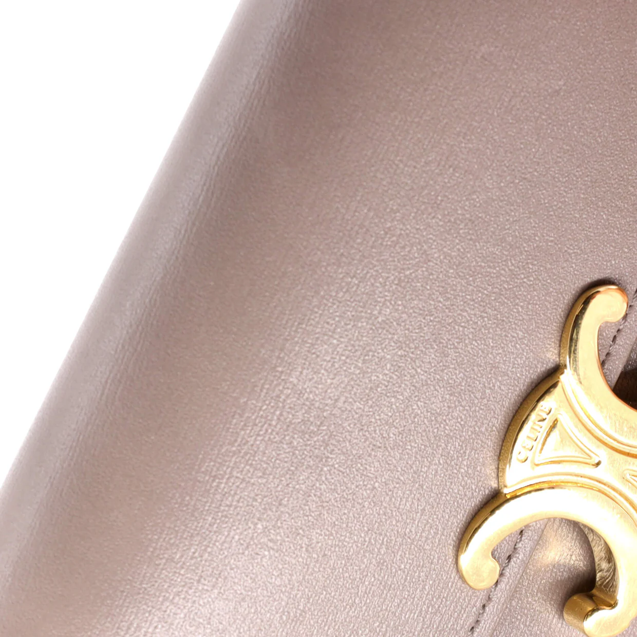 Triomphe Trifold Wallet Leather Small - Deep Luxury