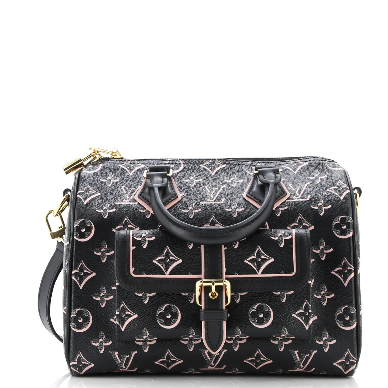 Speedy Bandouliere Bag Fall for You Monogram Canvas 25 - Deep Luxury
