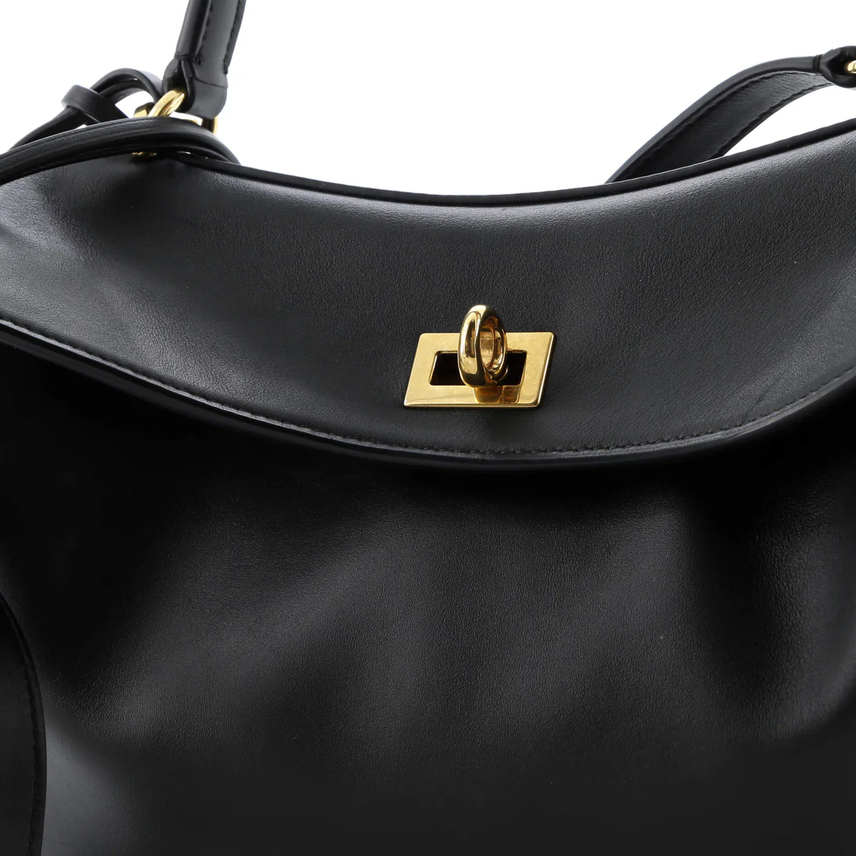 Rodeo Shoulder Bag Leather Small - Deep Luxury