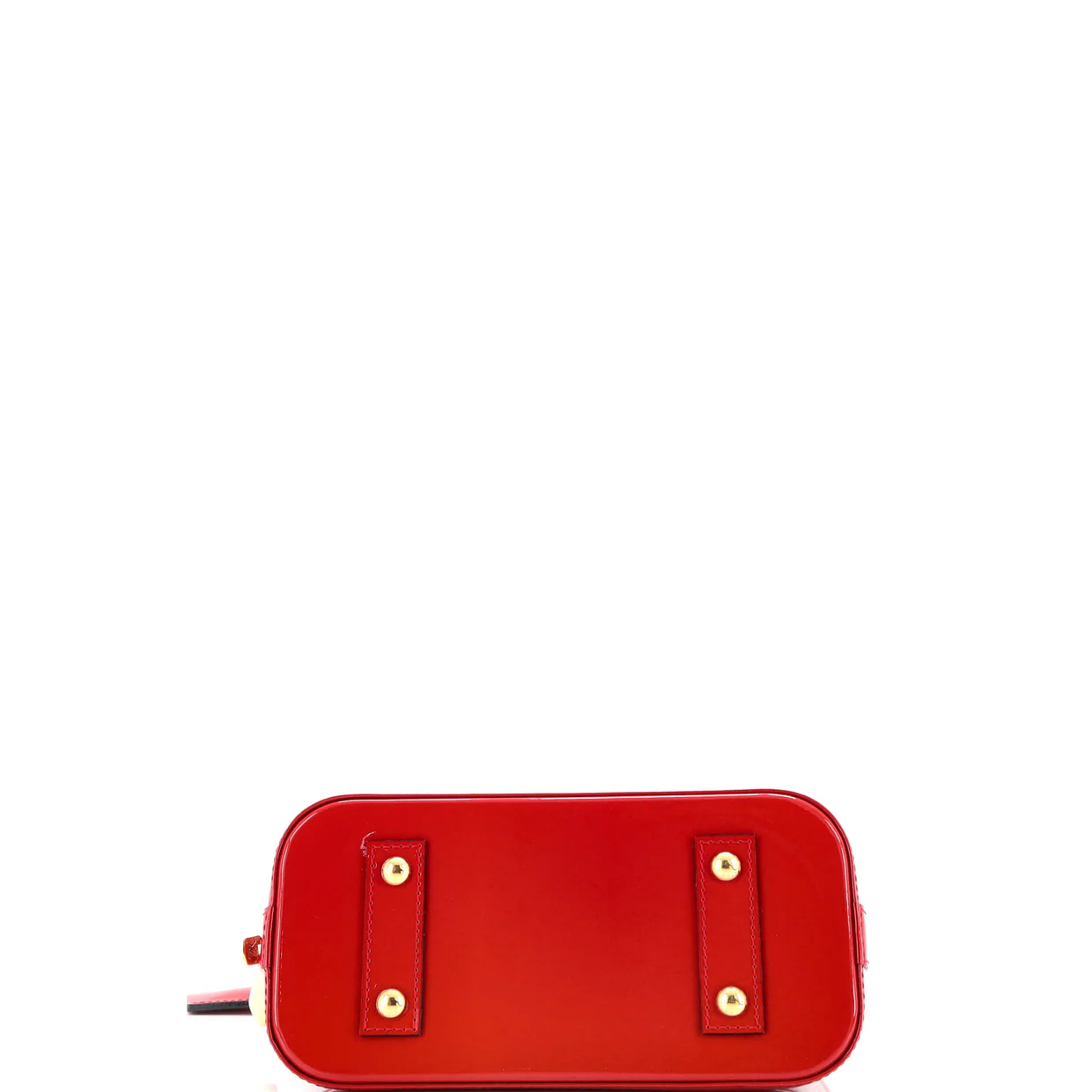 Alma Handbag Monogram Vernis BB - Deep Luxury