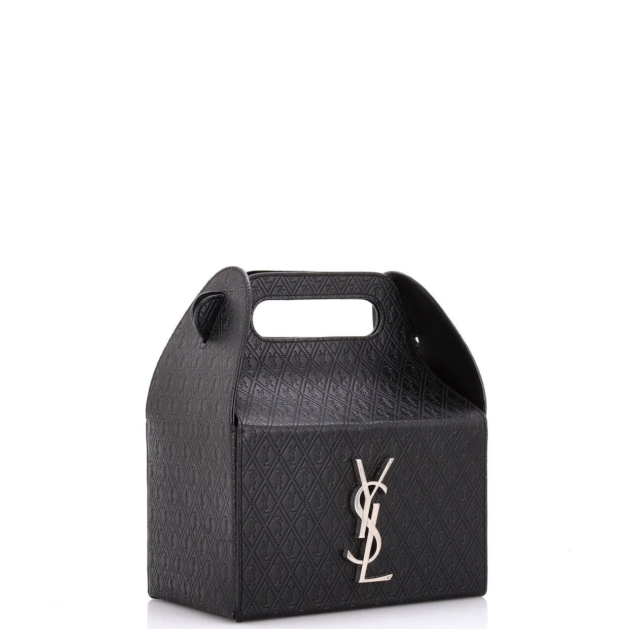 Take-Away Box Bag Monogram All Over Leather - Deep Luxury