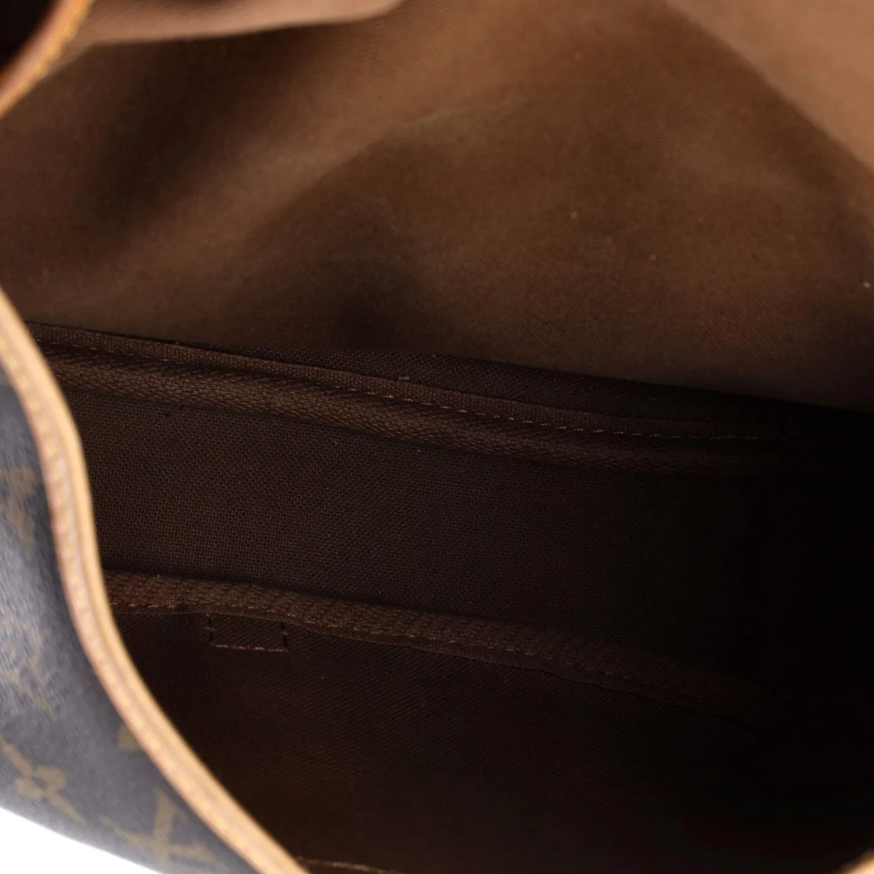 Saumur Handbag Monogram Canvas 30 - Deep Luxury