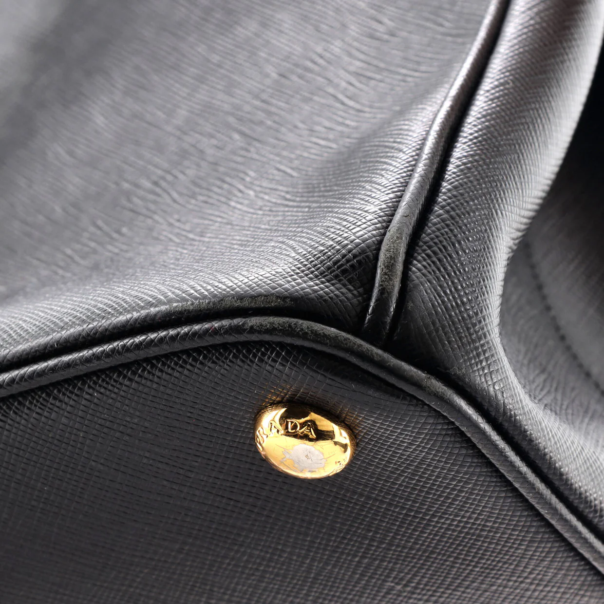 Double Zip Lux Tote Saffiano Leather Large - Deep Luxury
