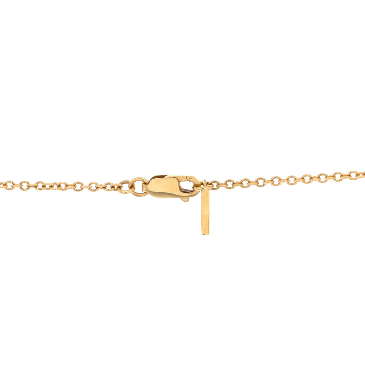 Atlas Closed X Medallion Pendant Necklace 18K Yellow Gold with Pave Diamonds Large - Deep Luxury