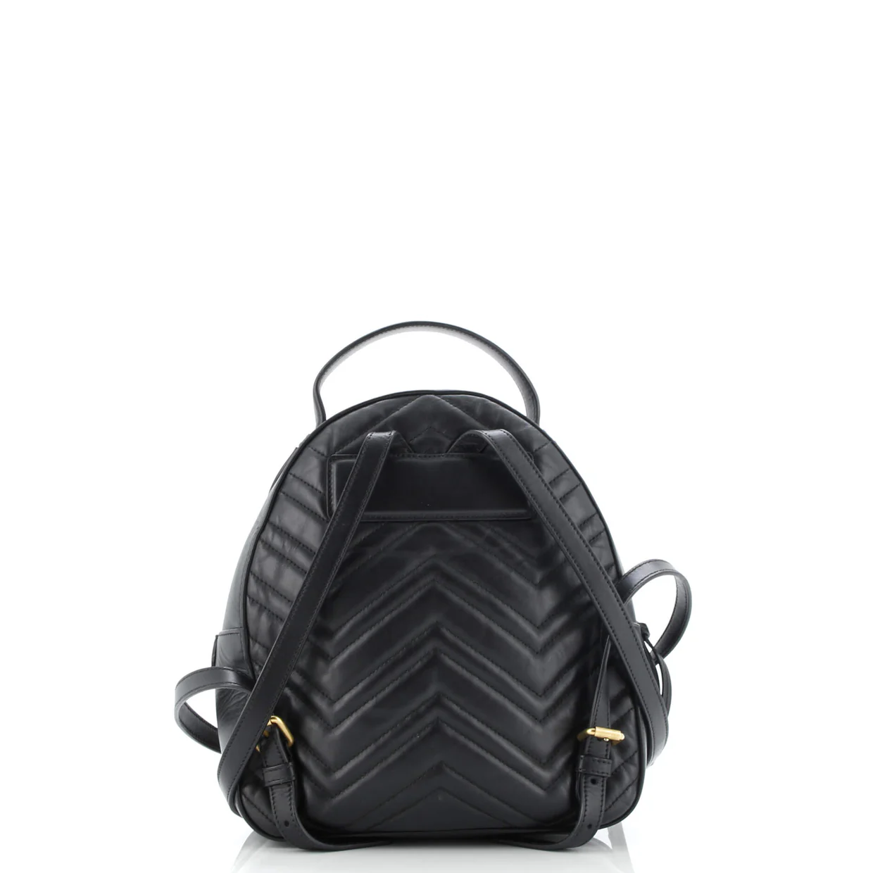 GG Marmont Backpack Matelasse Leather Small - Deep Luxury