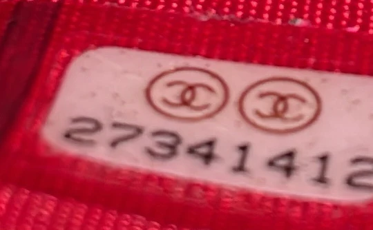 Wallet on Chain Camellia Lambskin - Deep Luxury