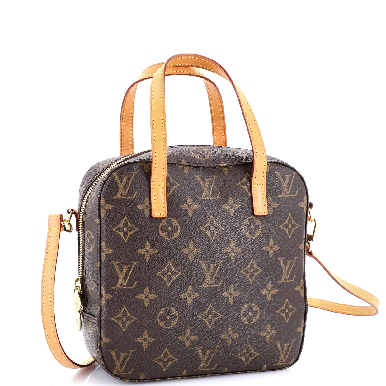 Spontini Handbag Monogram Canvas - Deep Luxury