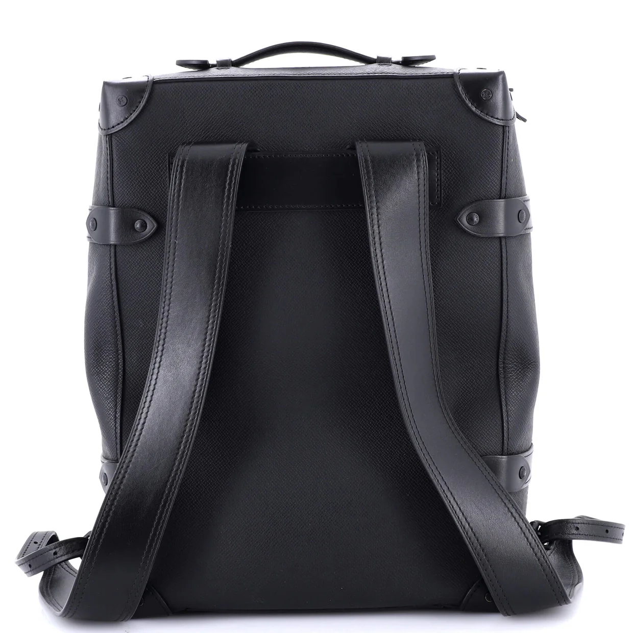 Soft Trunk Backpack Rainbow Taiga Leather PM - Deep Luxury