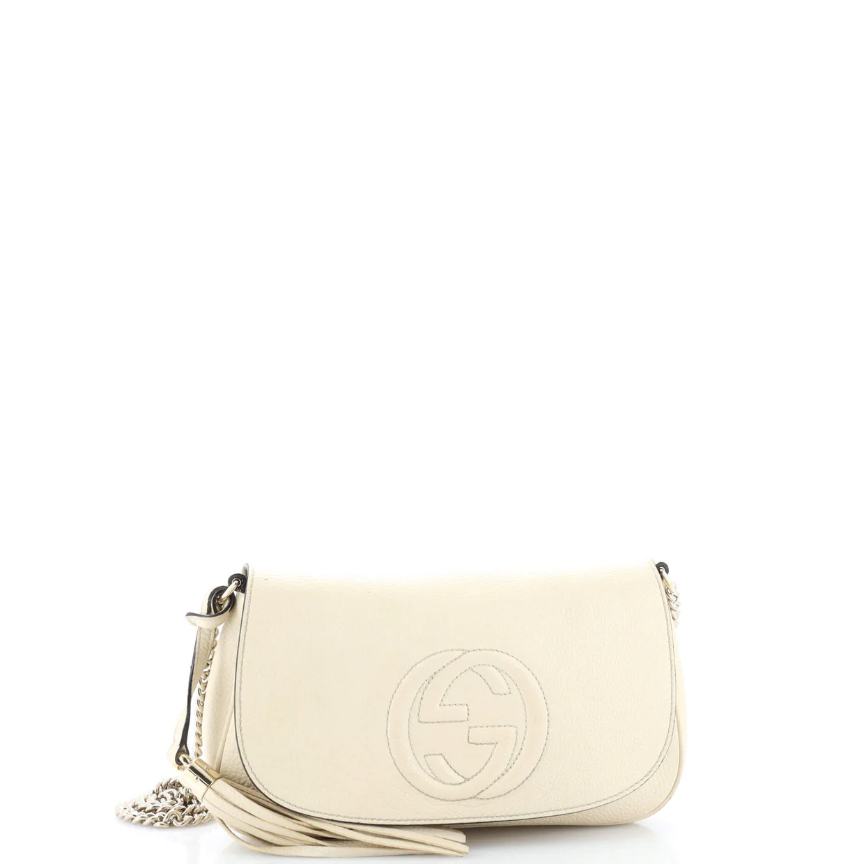 Soho Chain Crossbody Bag Leather Medium - Deep Luxury