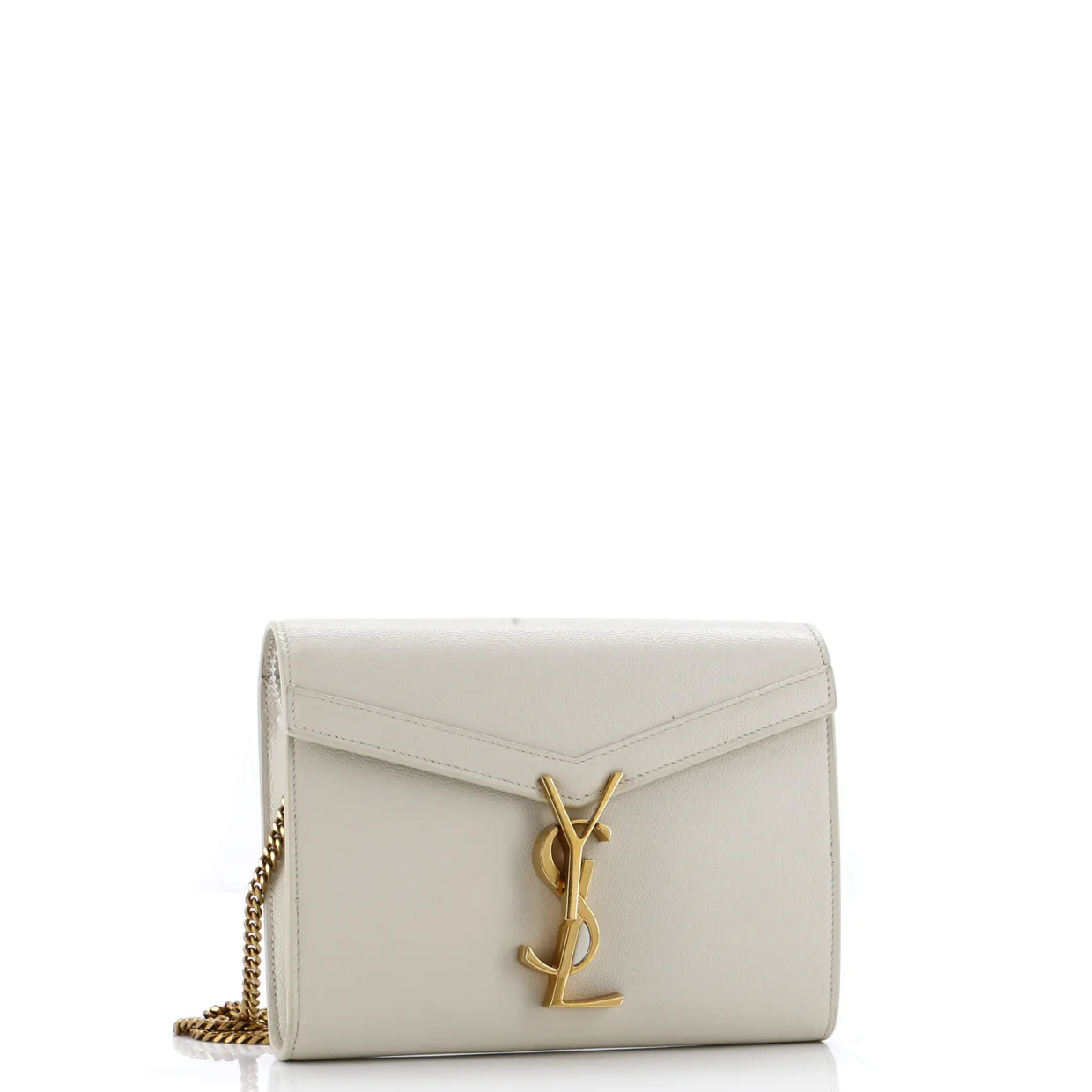Cassandra Chain Wallet Leather Mini - Deep Luxury