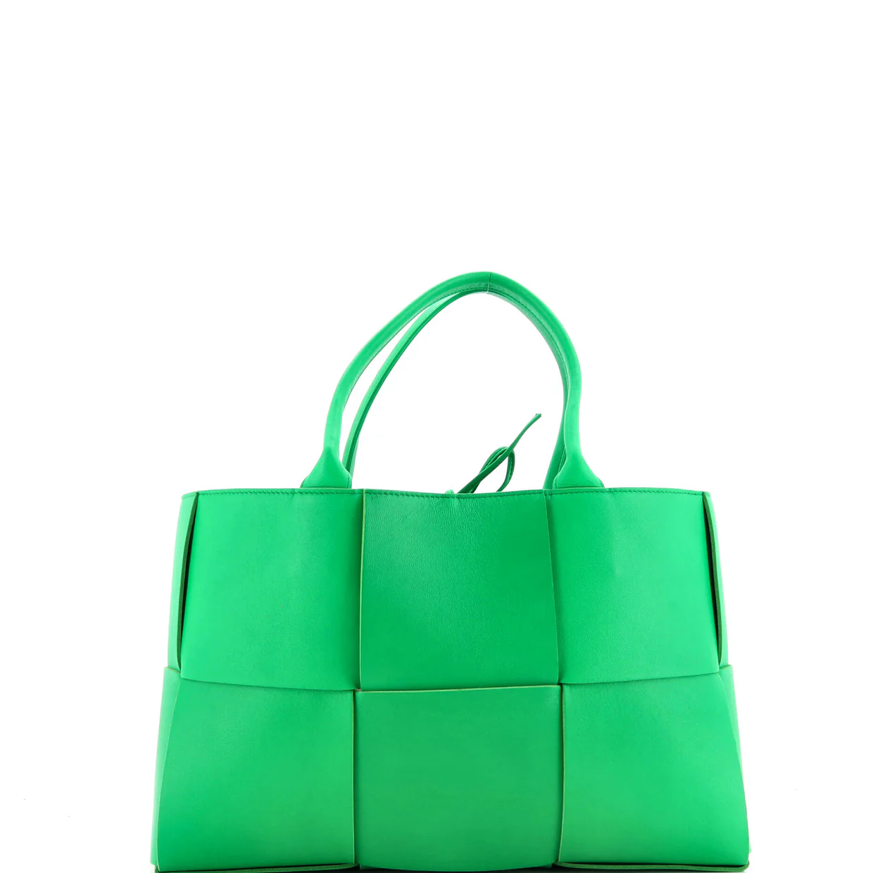 Arco Tote Maxi Intrecciato Leather Medium - Deep Luxury