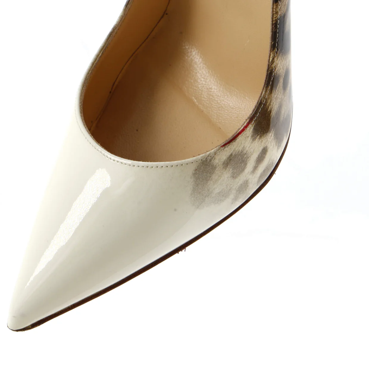 Women's So Kate Pumps Printed Patent 120 - Deep Luxury