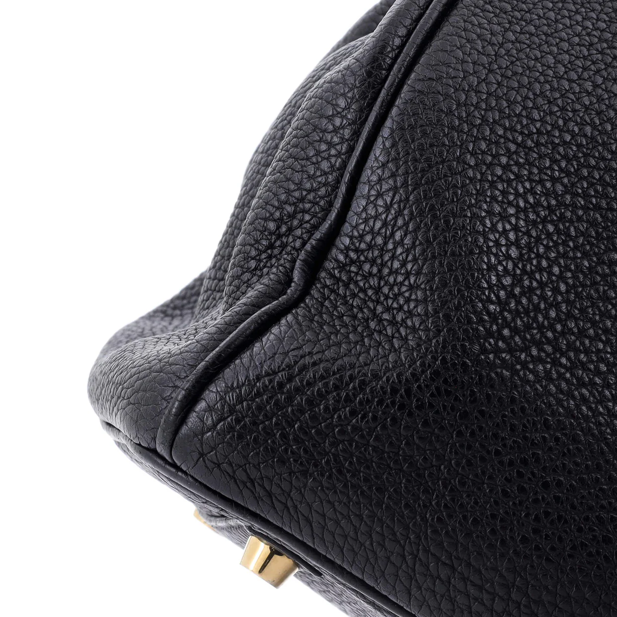 Birkin Handbag Noir Togo with Gold Hardware 30 - Deep Luxury