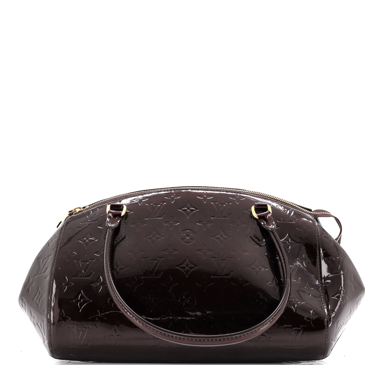 Sherwood Handbag Monogram Vernis GM - Deep Luxury