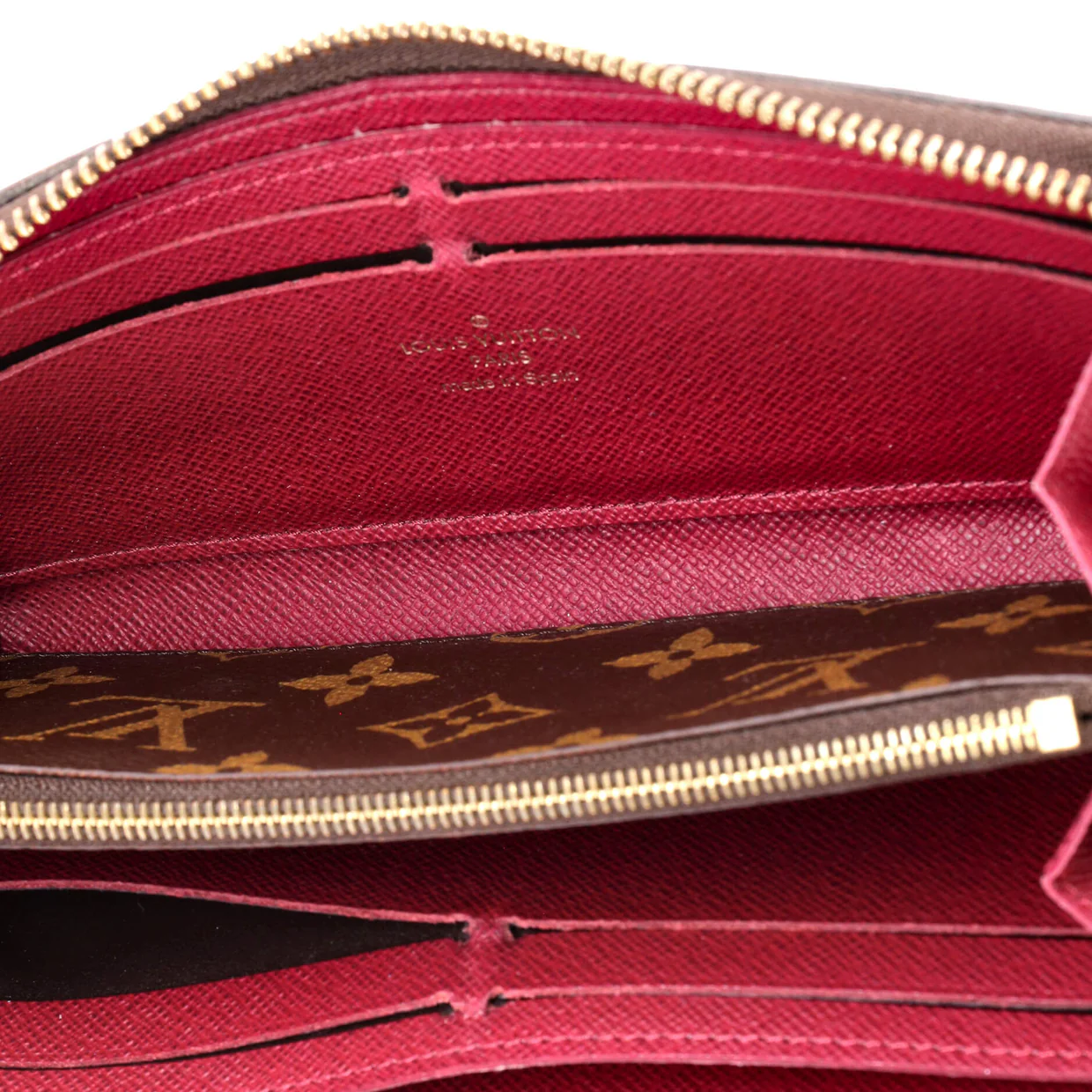 Clemence Wallet Monogram Canvas - Deep Luxury