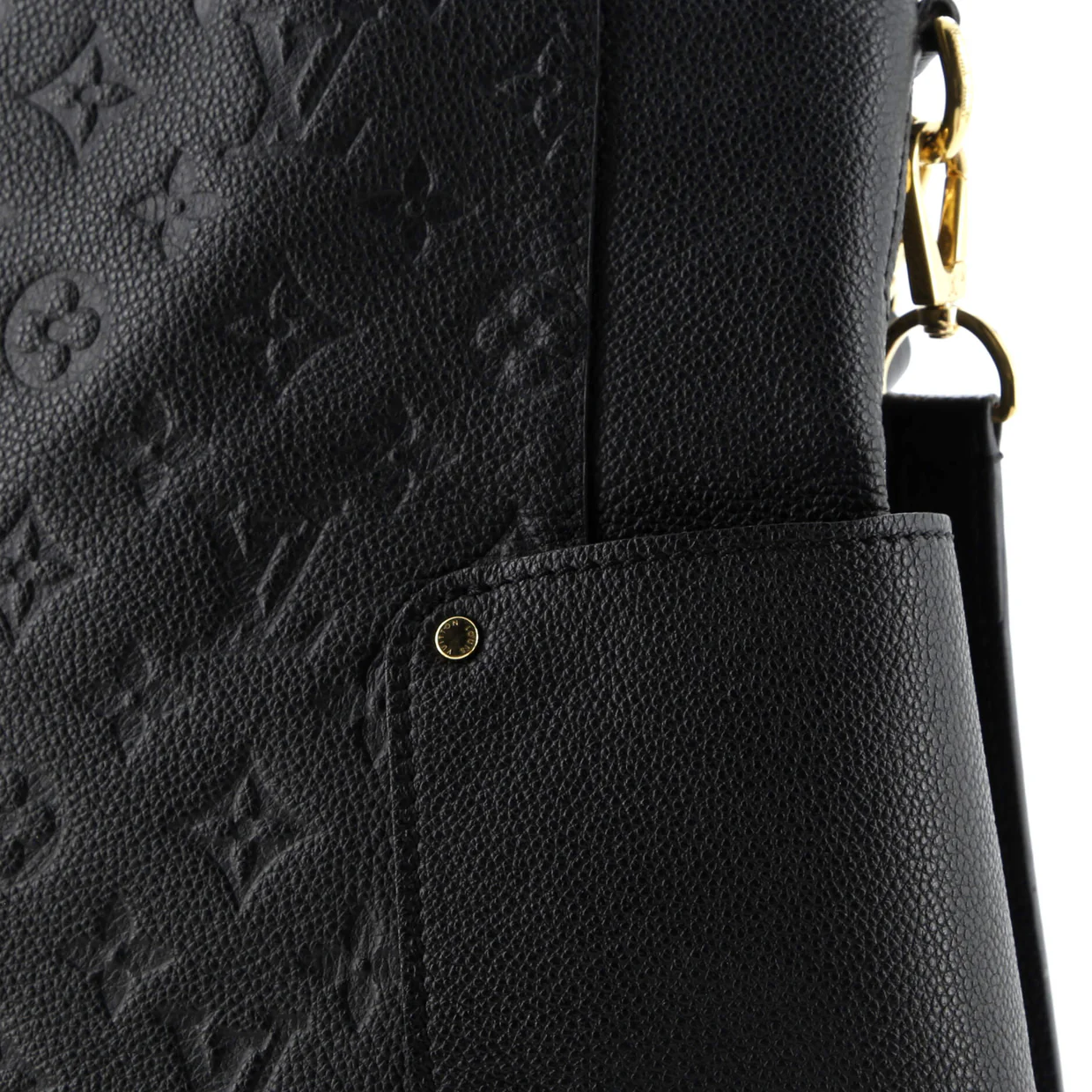 Bagatelle Hobo Monogram Empreinte Leather - Deep Luxury