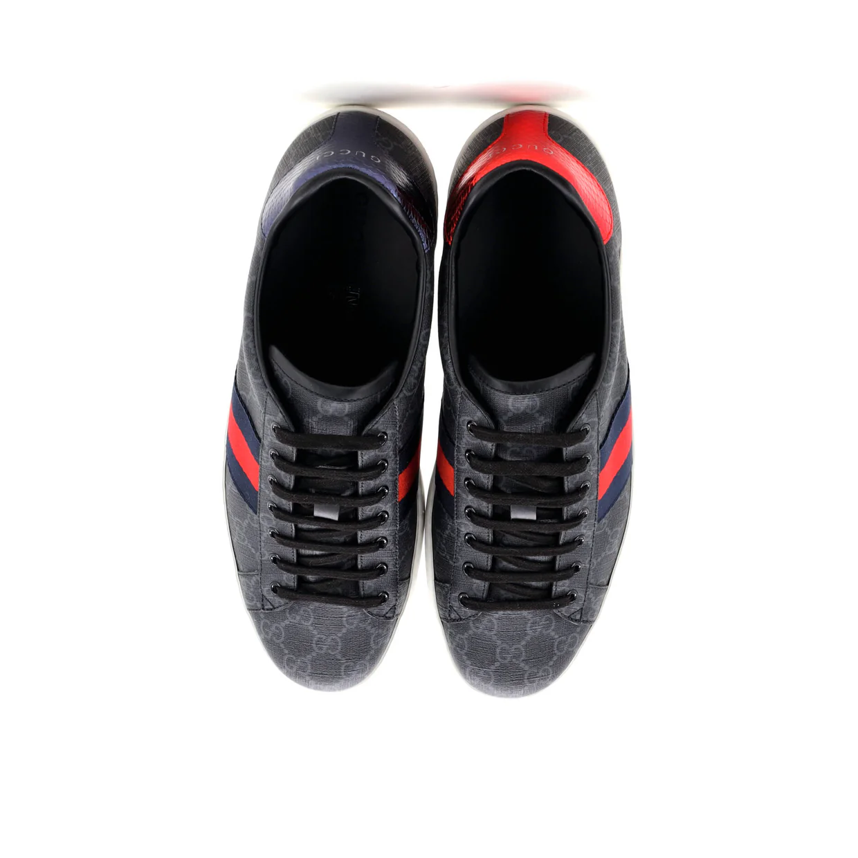 Ace Sneakers GG Coated Canvas - Deep Luxury