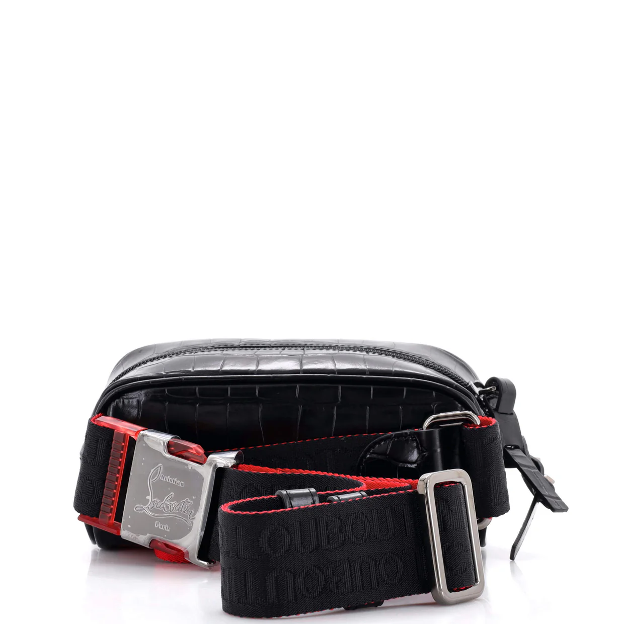 Blaster Waist Bag Alligator Embossed Calfskin - Deep Luxury