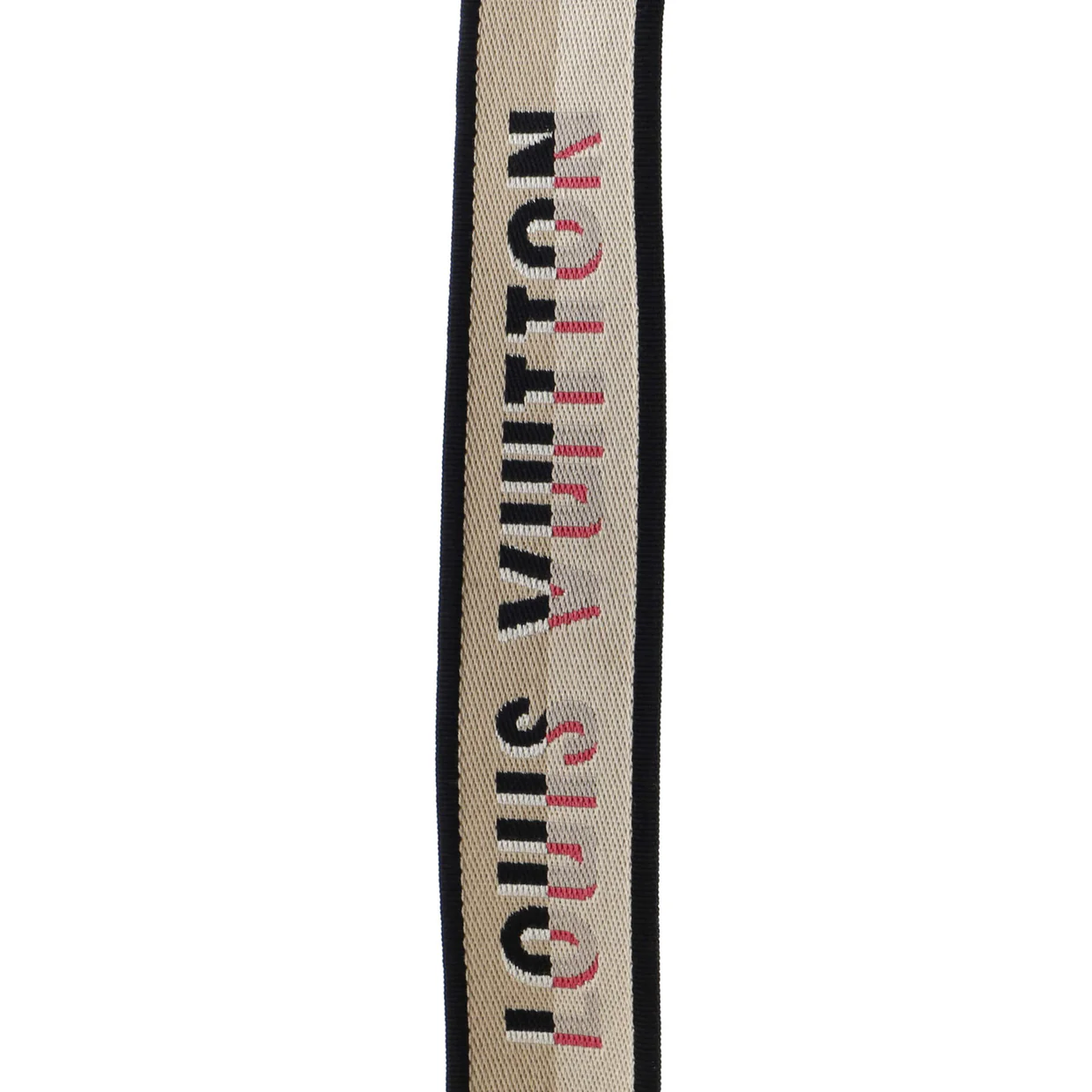 Logo Shoulder Strap Jacquard Wide - Deep Luxury