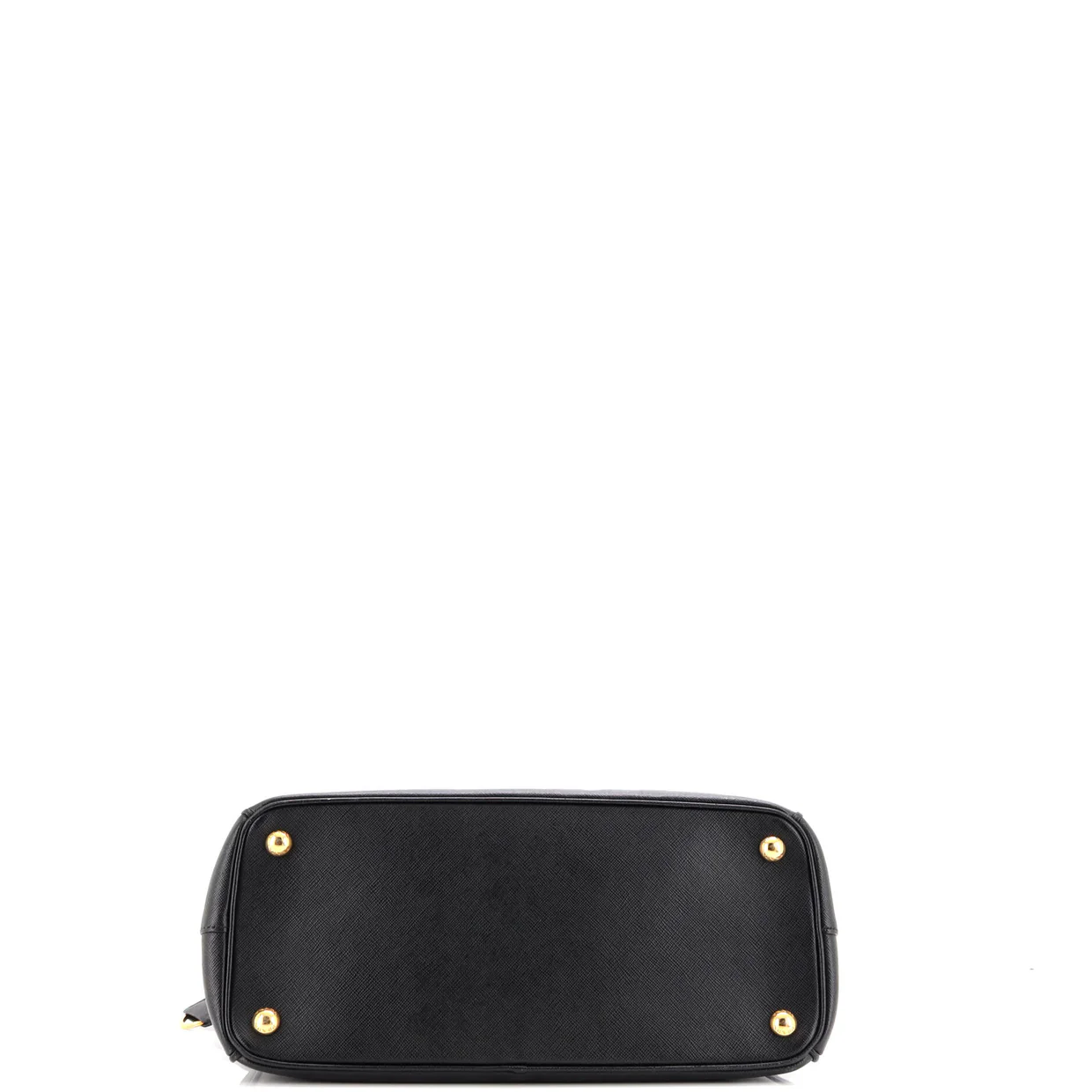 Double Zip Lux Tote Saffiano Leather Small - Deep Luxury