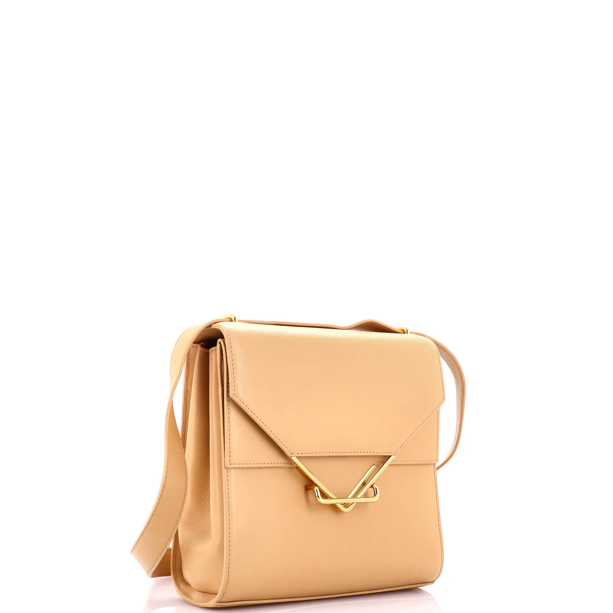 Clip Flap Bag Leather - Deep Luxury
