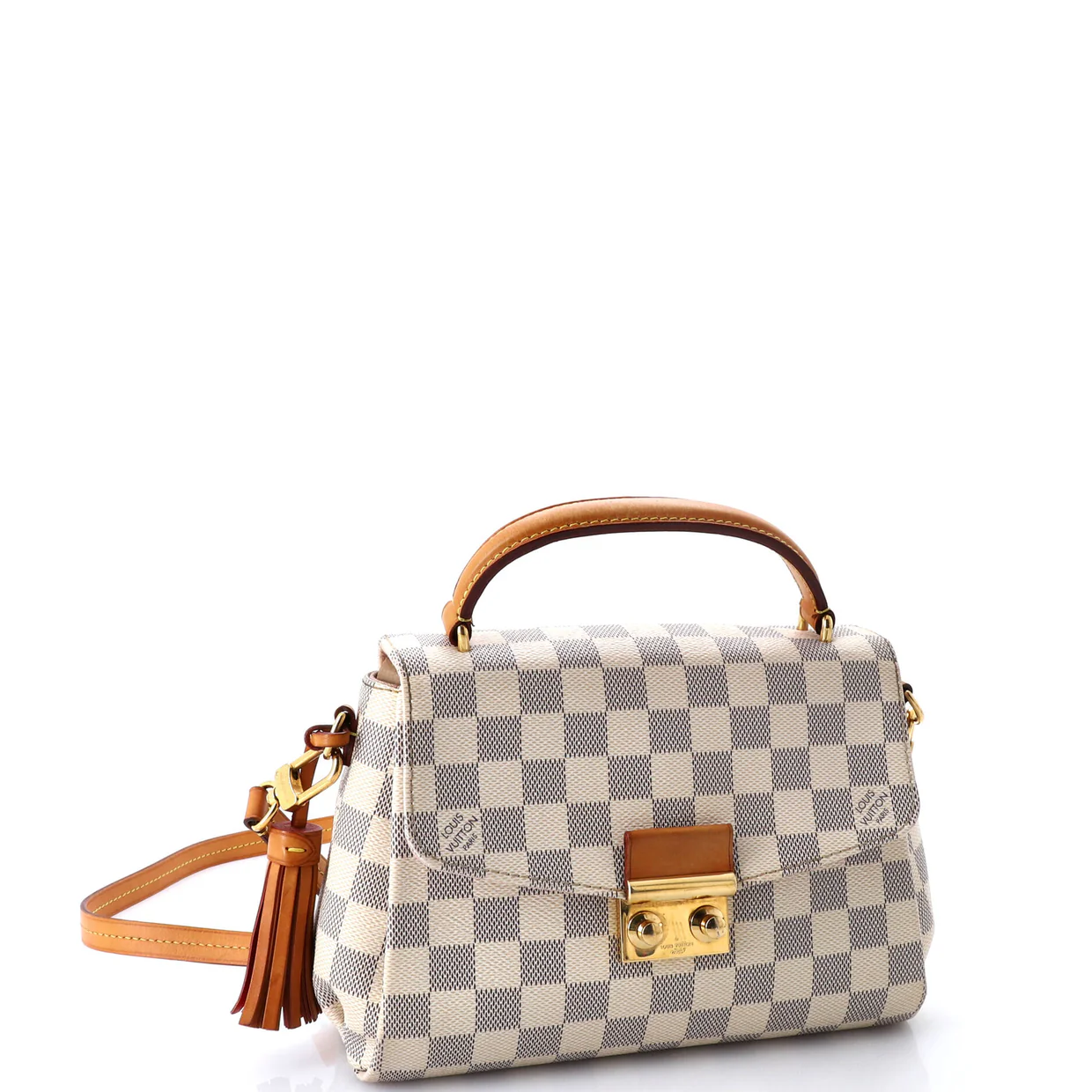 Croisette Handbag Damier - Deep Luxury