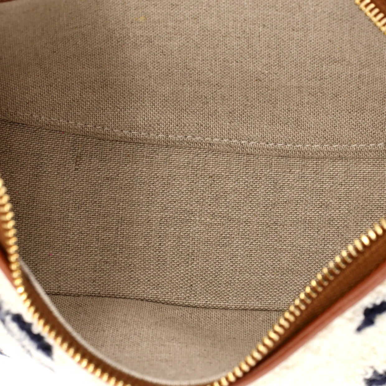 Ava Bag Triomphe Embroidered Boucle Textile - Deep Luxury