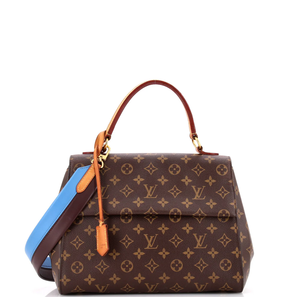 Cluny Top Handle Bag Monogram Canvas MM - Deep Luxury