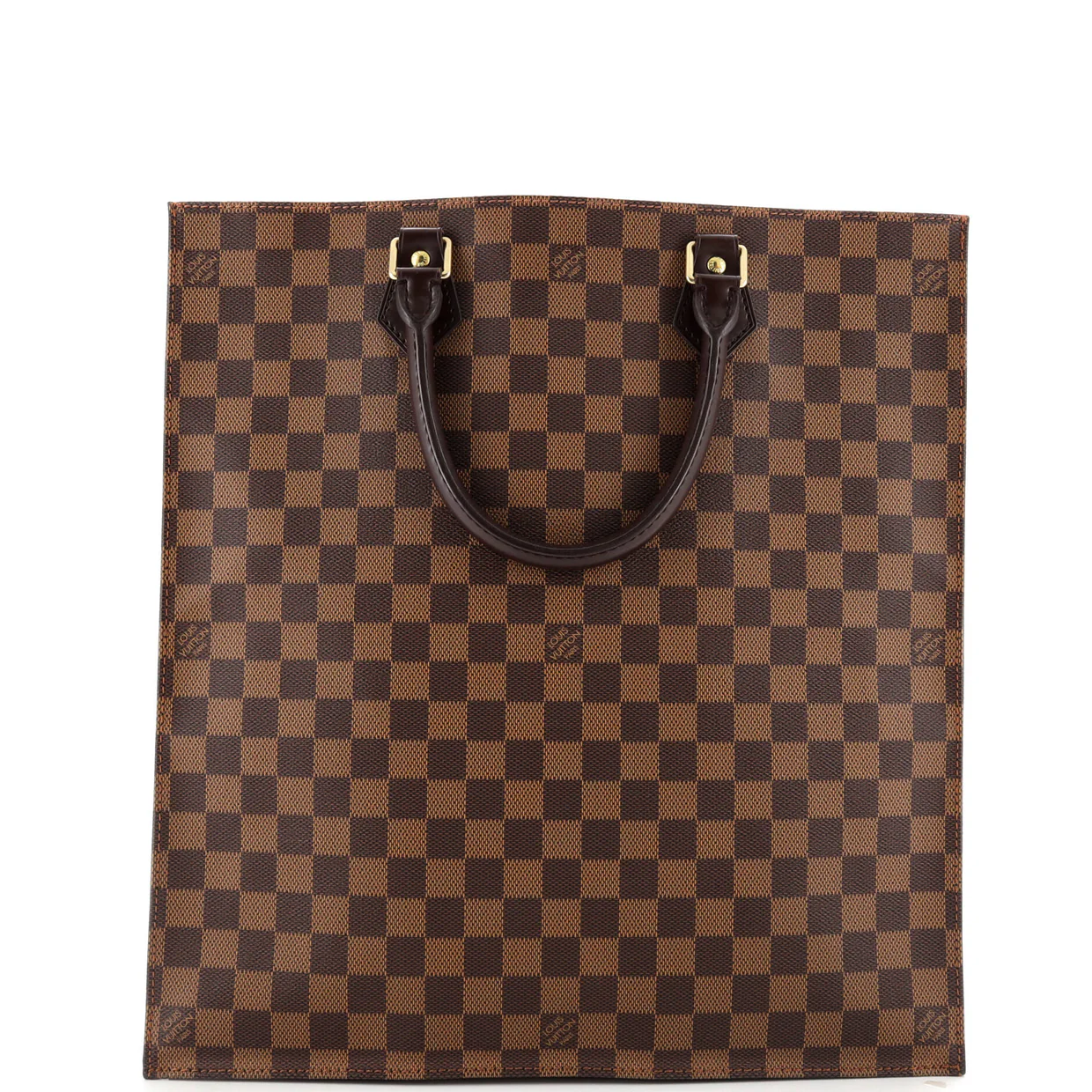 Sac Plat Bag Damier - Deep Luxury