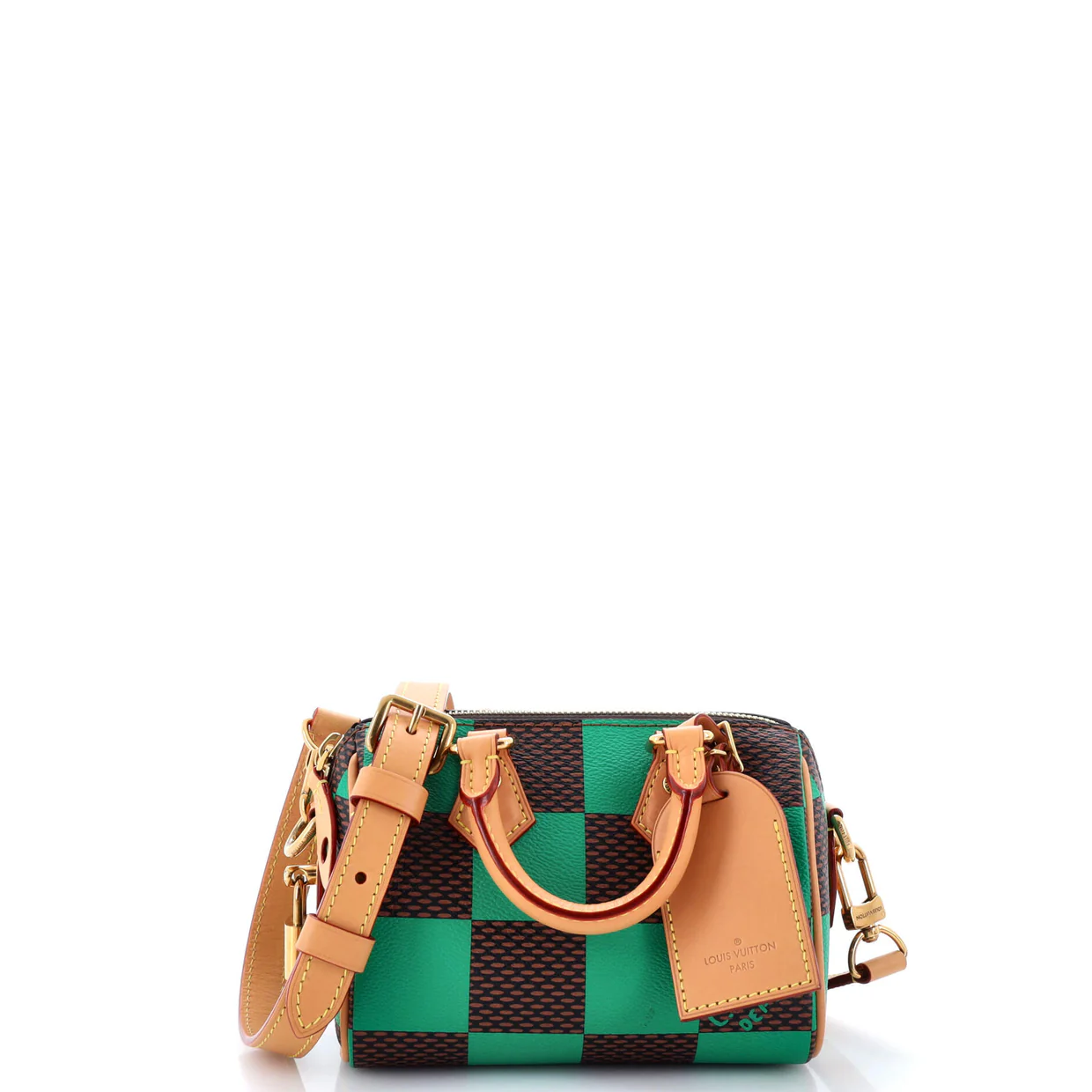 Speedy Bandouliere Bag Damier Pop 18 - Deep Luxury