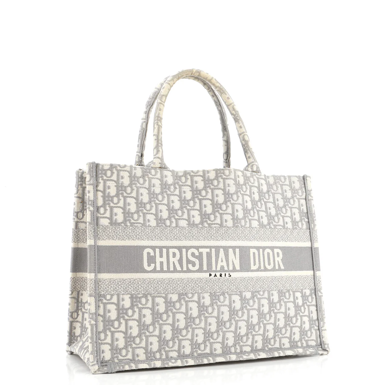 Book Tote Oblique Canvas Medium - Deep Luxury