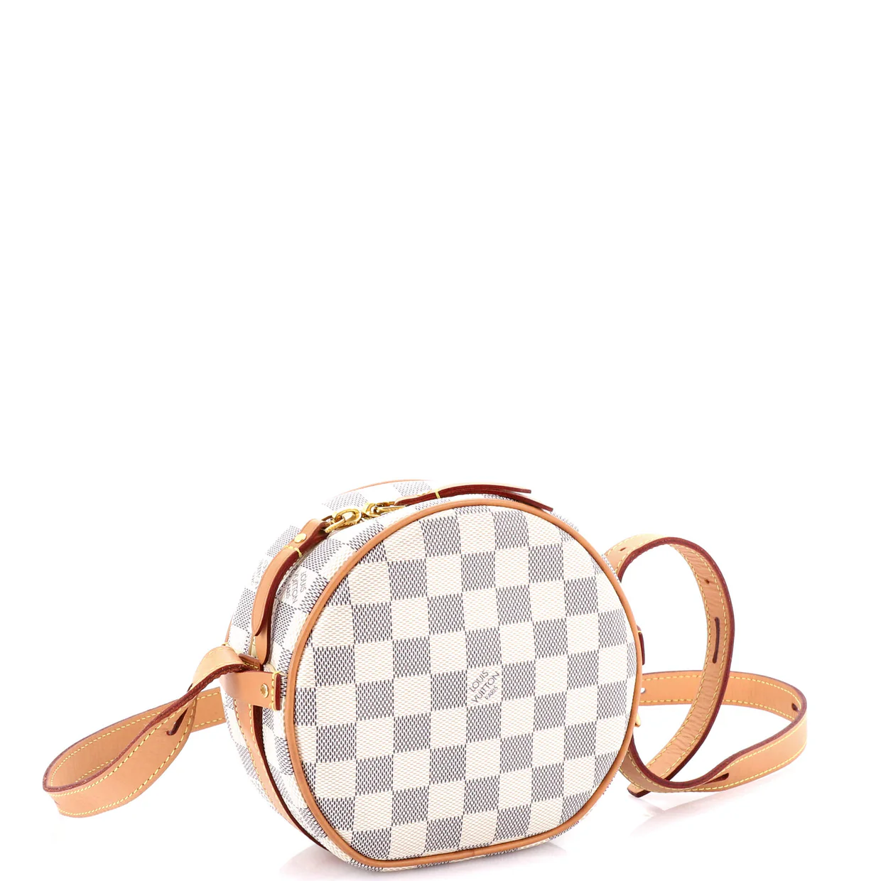 Boite Chapeau Souple Bag Damier PM - Deep Luxury